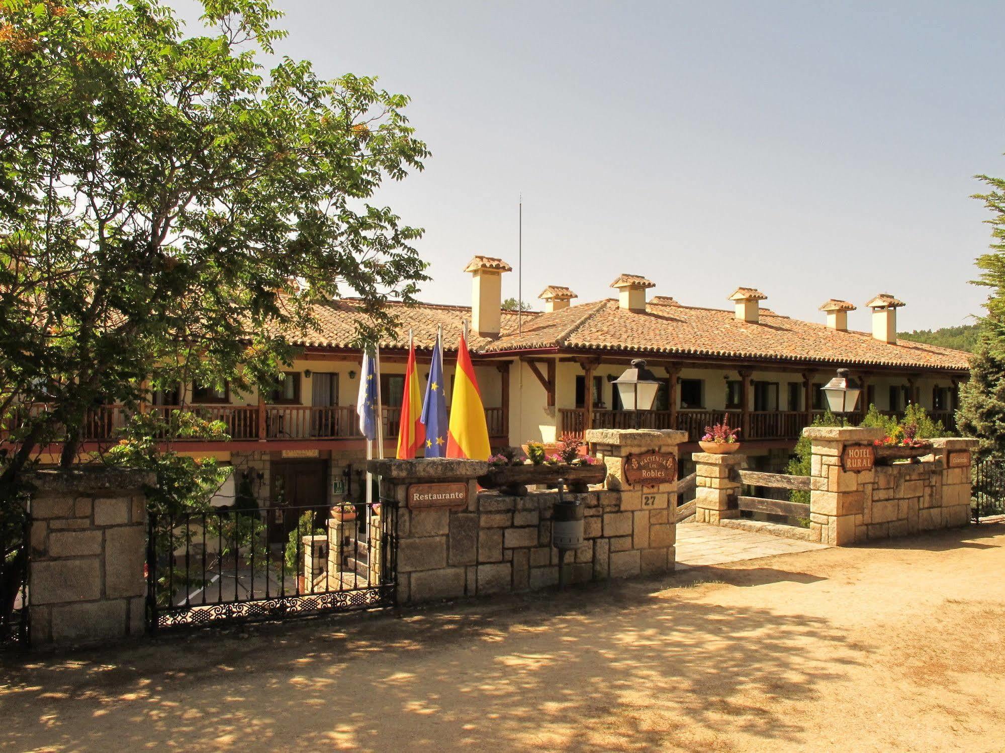 Hotel Rural Spa & Wellness Hacienda Los Robles Navacerrada Exterior photo